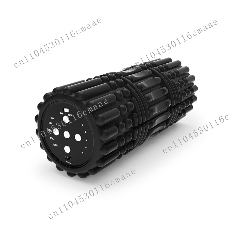 Vibrating Foam Roller - 5-Speed vibrating foam shaft for physical