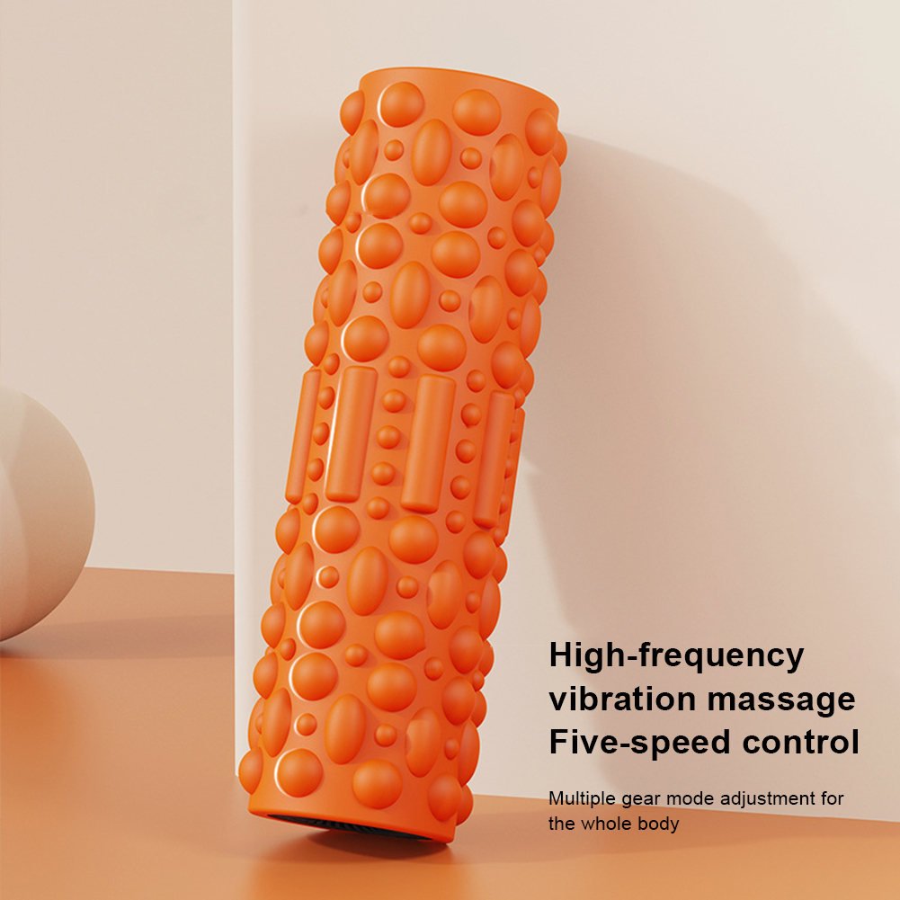 Vibrating Foam Roller - Electric Vibrating Foam Roller Massage Column