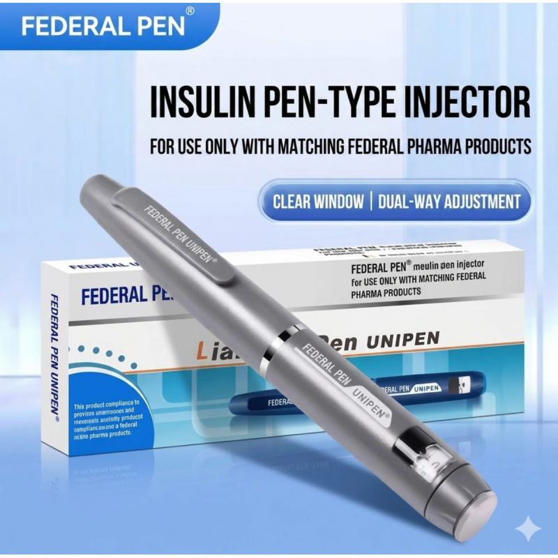 Health & Wellness Unlimited - UNIPEN Insulin/Tirzepatide/peptides Pen Injector-Reusable Medical Injector