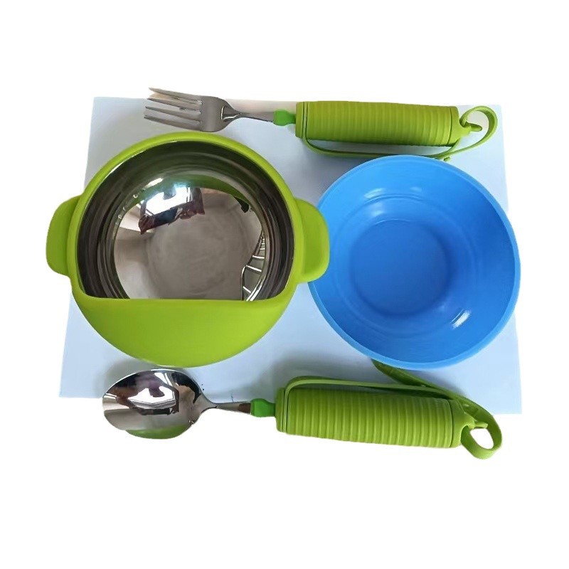 Health & Wellness Junior Premium Adjustable Arm Sling - Elderly Anti Shake Spoon Fork Stainless