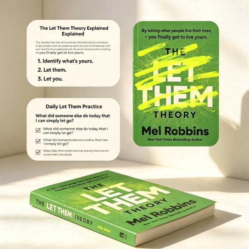 The Let Them Theory By Mel Rob - Health & Wellness Photos 评论和价格