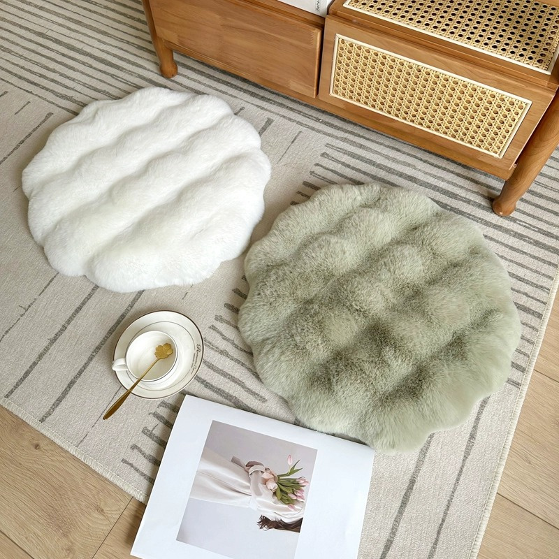 Faux Rabbit Fur Futon Cushion, - Acupressure Mat Set 评论和价格