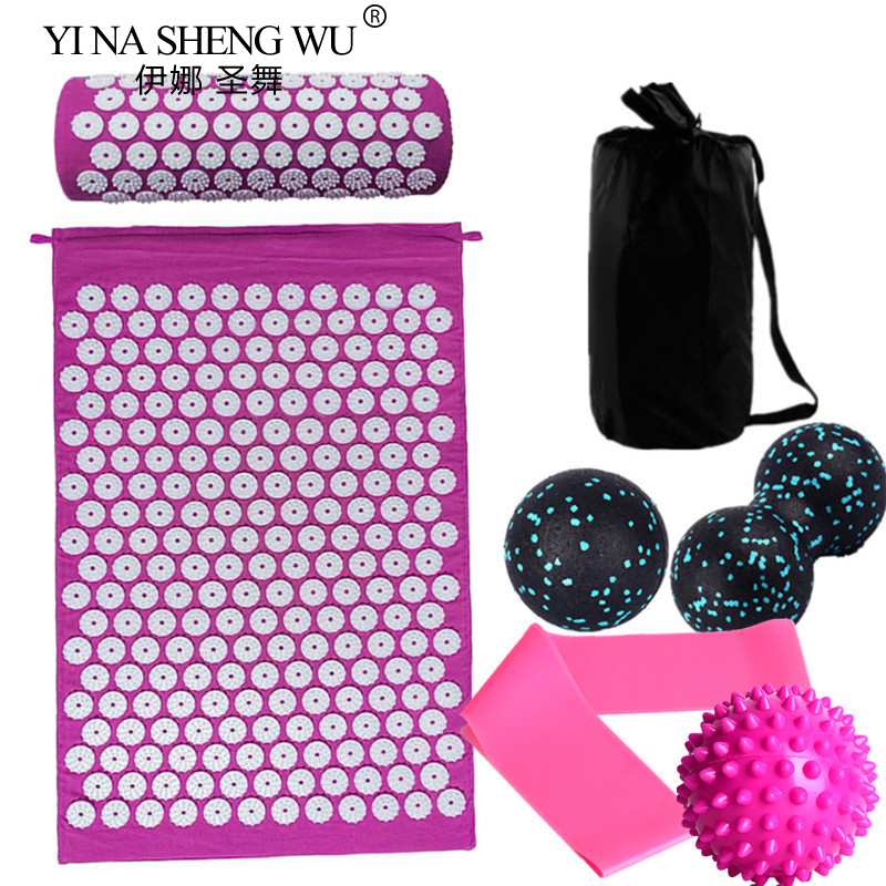 7 Pcs Set Massager Cushion Acu - Acupressure Mat Set 评论和价格