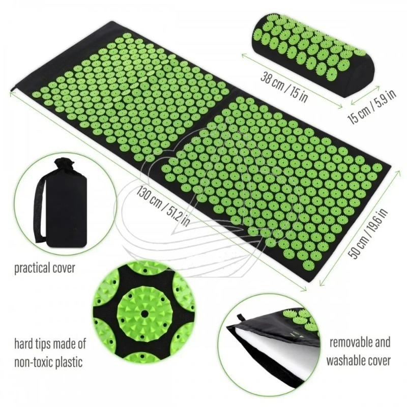 Lotus Sponge Acupressure Mat S - Acupressure Mat Set 评论和价格