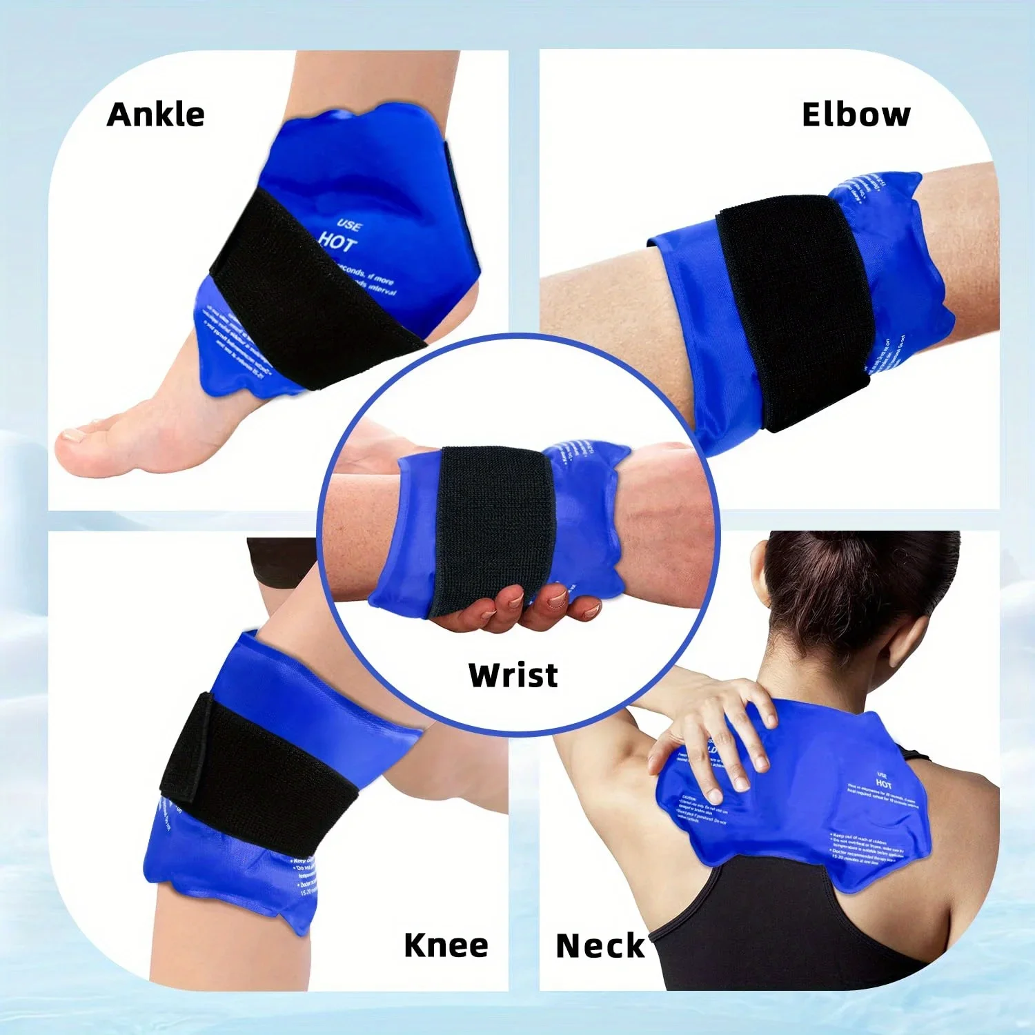 Reusable Dual-Side Nylon Ankle - Health Wellness Activities 评论和价格