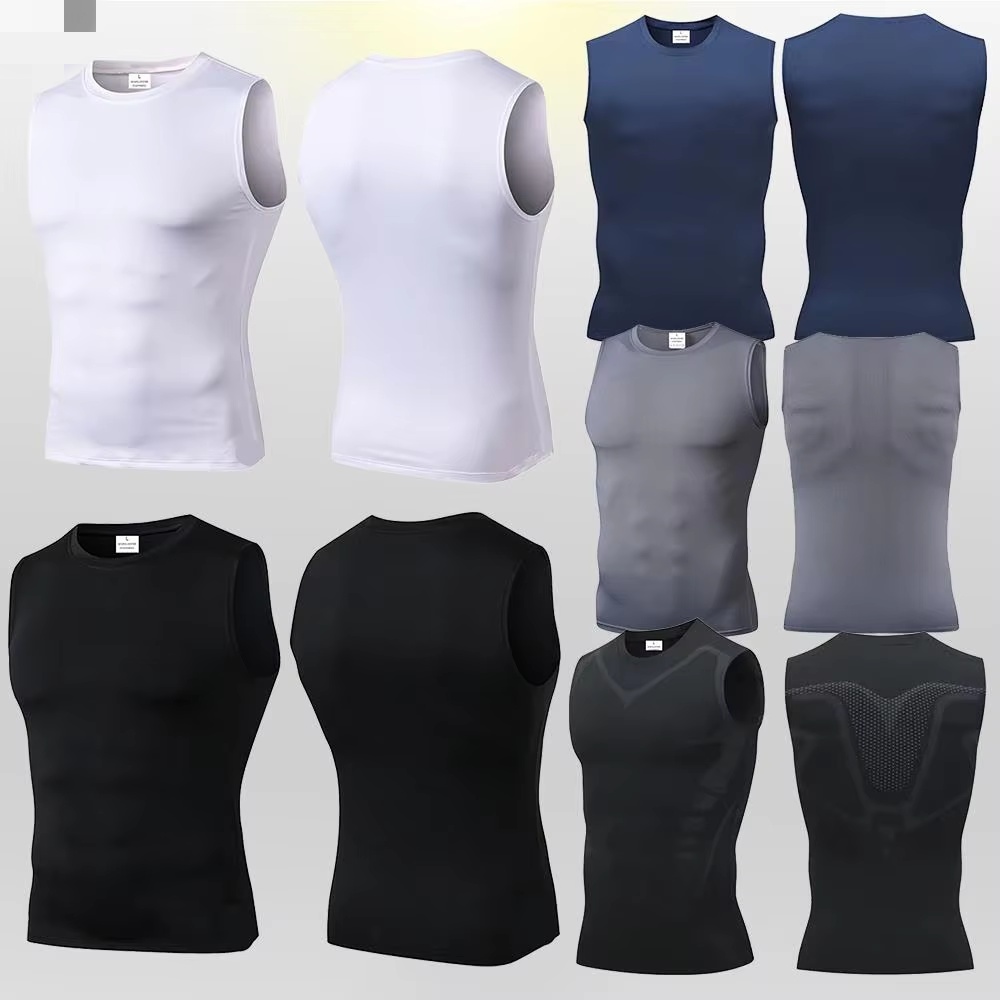 Compression Tank Top Mens Gym  - Health Wellness Fitness 评论和价格