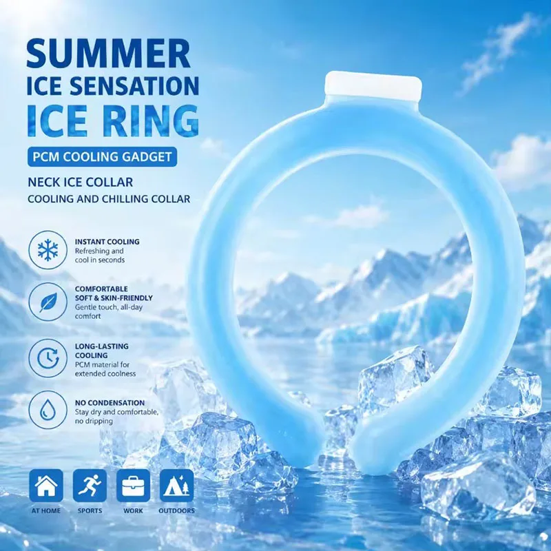 Summer Neck Cooling Ring Porta - Health Wellness Fitness 评论和价格