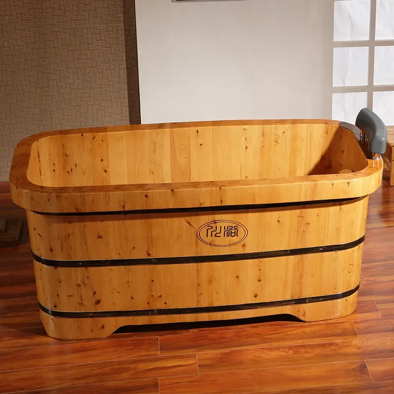 Sichuan Cedar Wood Bathtub for - Health Wellness And Spa 评论和价格