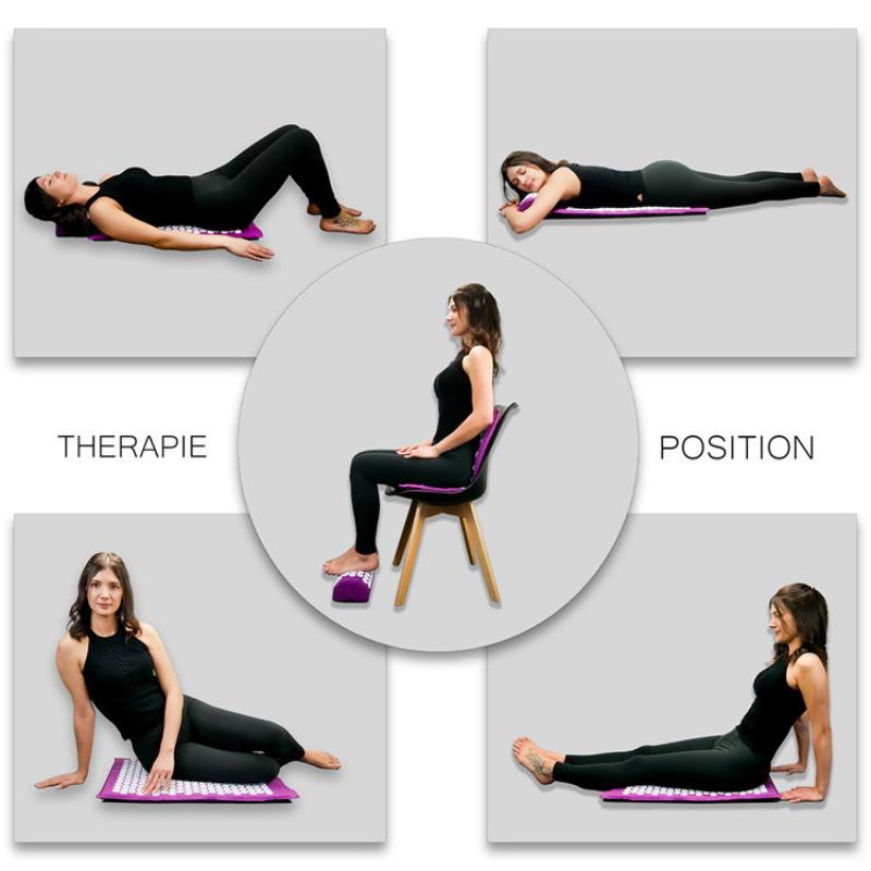 1 Set Acupressure Yoga Mat Cus - Acupressure Mat Set 评论和价格